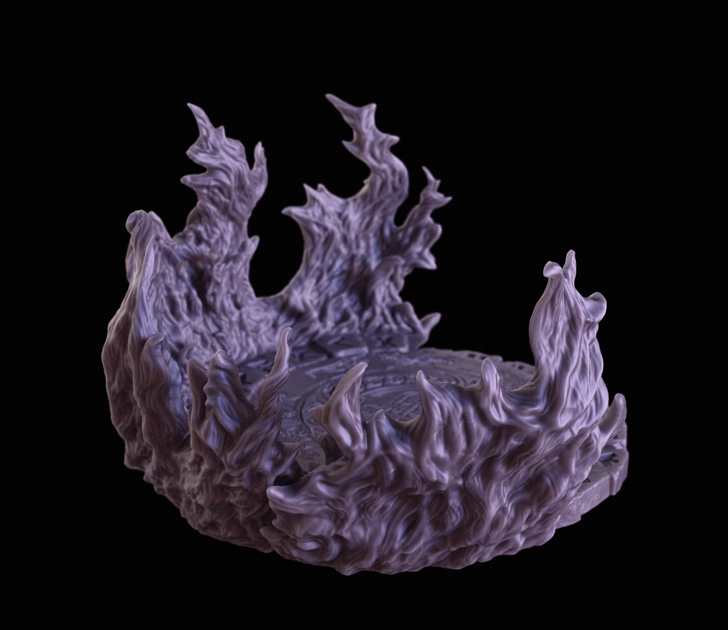 BFG - Voljaryk - Runic Flame Base - 1.12 Scale | Sculpt | Black forge Games