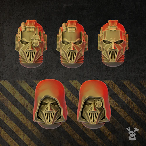 Full Metal Brotherhood Heads Set #1