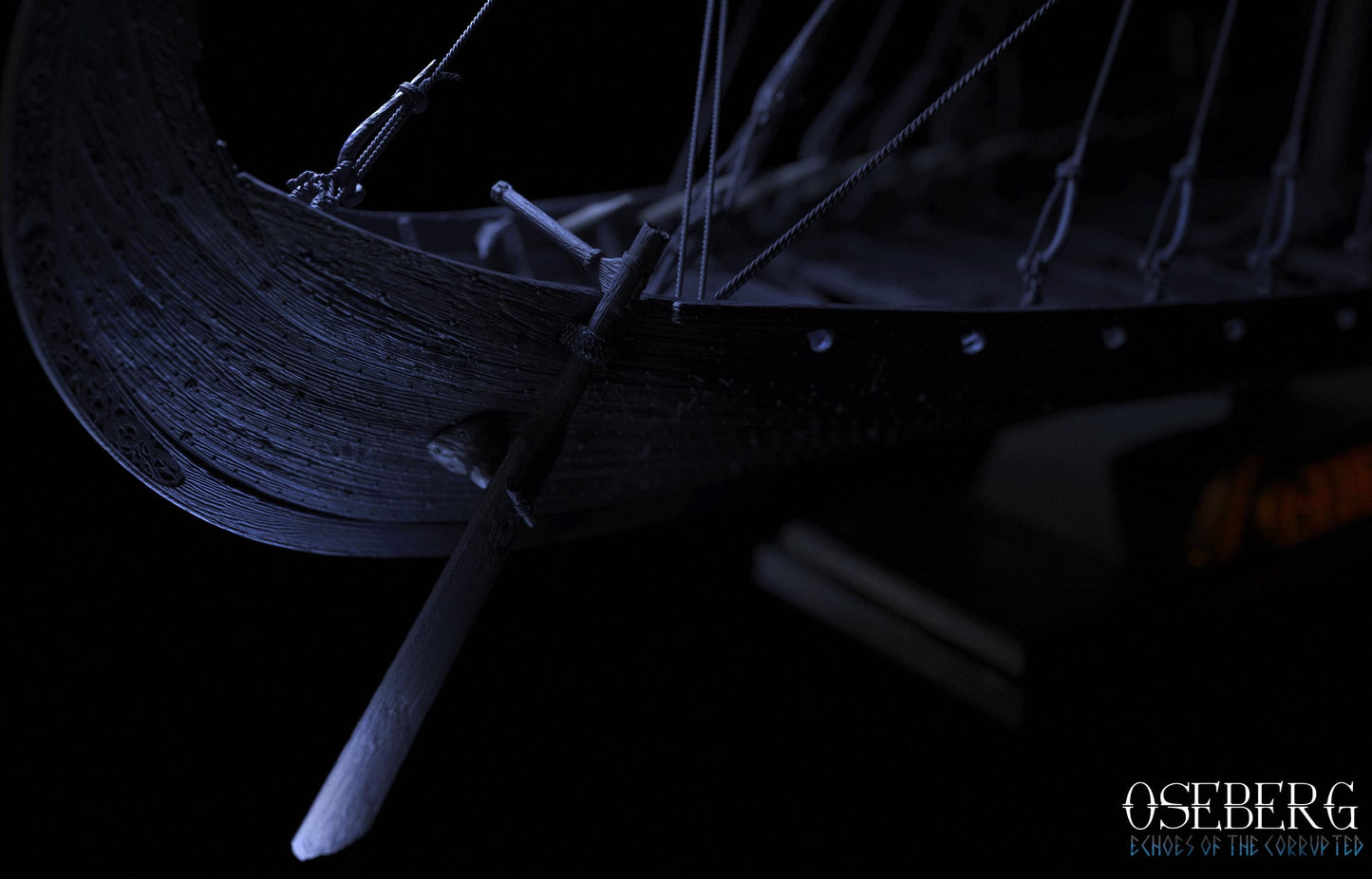 BFG - Oseberg Viking Ship - 1.40 Scale | Sculpt | Black forge Games