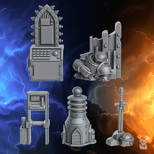 Millennium Wars Objective Markers Set x5