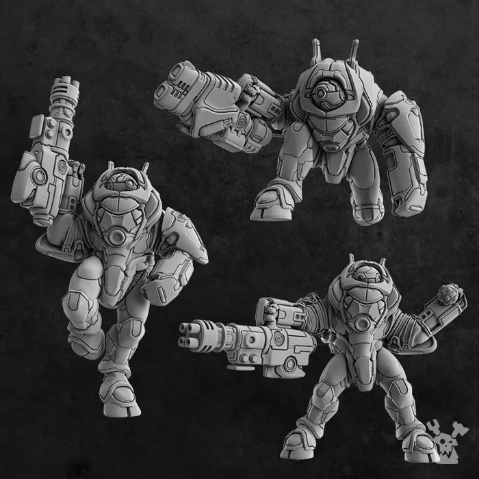 CYBER-GHOSTS SQUAD X3