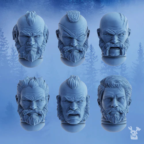 Stormbringers Bare Heads Set x6