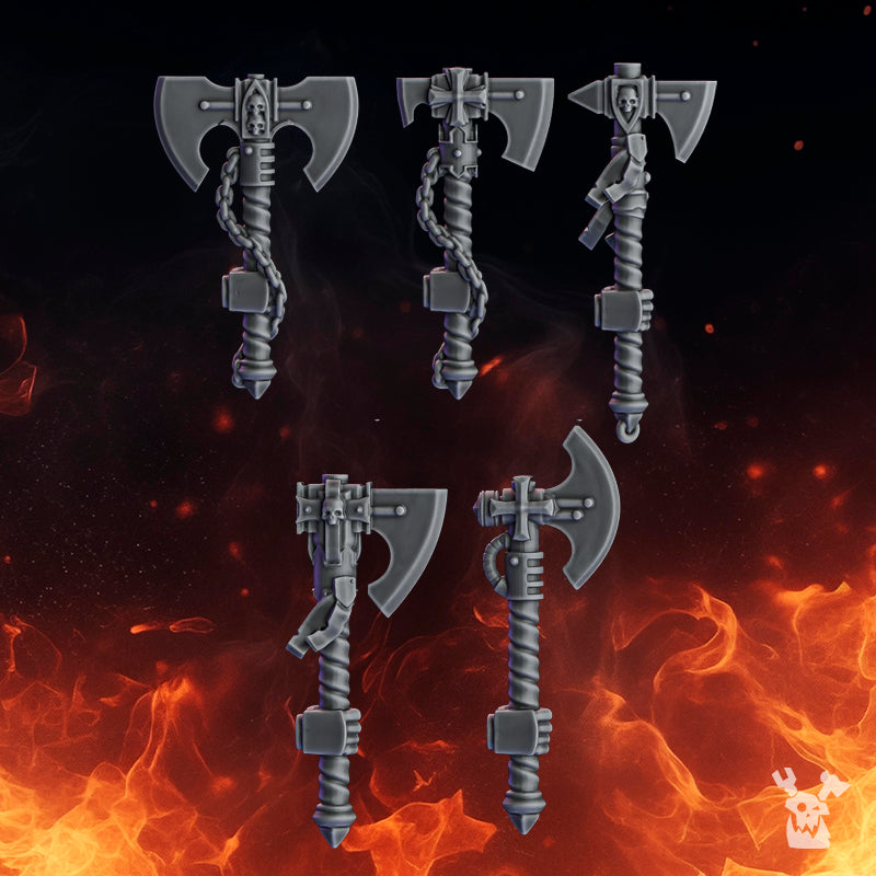PACTUM AETERNUM CRUSADER AXES by DakkaDakka Store - Weapon