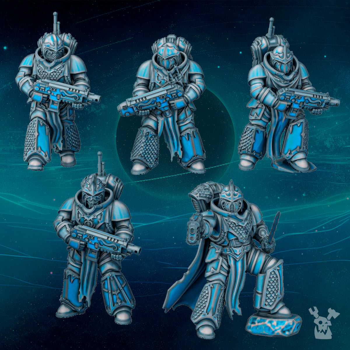 SCYLLA SQUAD BUILD-KIT by DakkaDakka Store - Full Miniature / Model