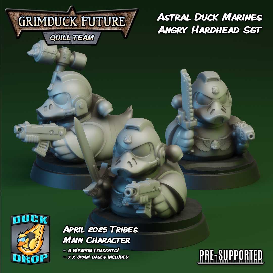 9 Astral Marine "Rubber" Ducks With various weapons | Jeep Accessory