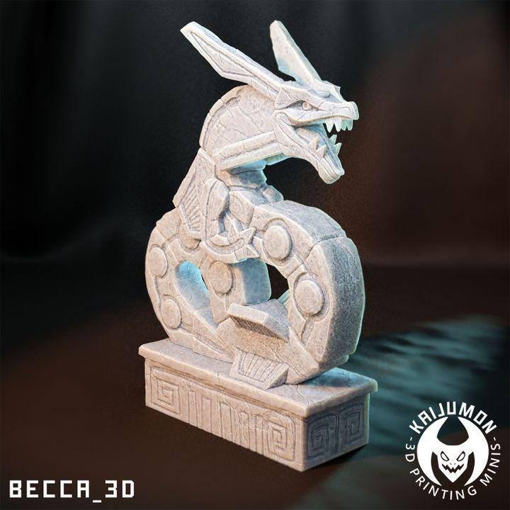 Kaijumon Sky Pillar / Tabletop Model / Miniature Figurine | Kaijumon (Legendaries)