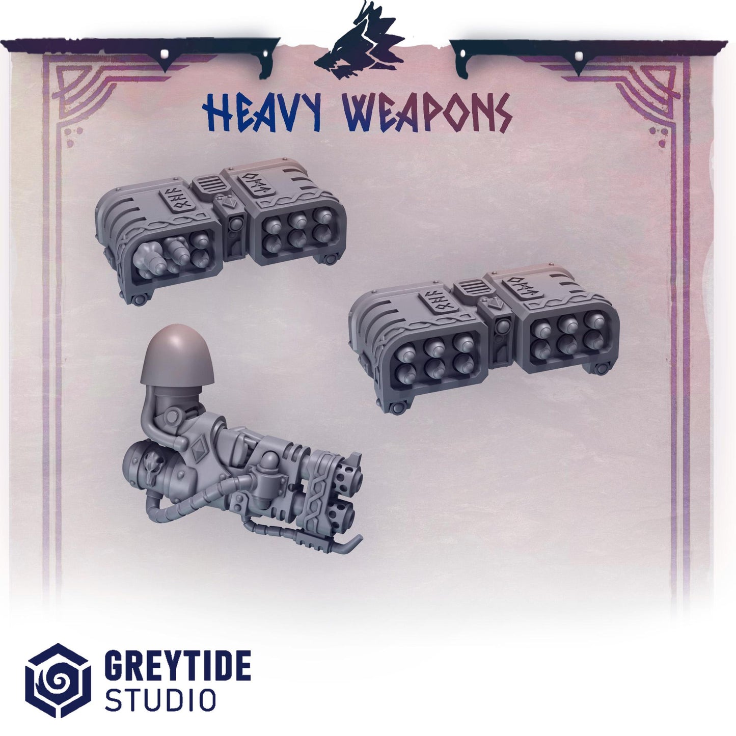 Heavy Weapons | Primal hounds | Greytide Studio