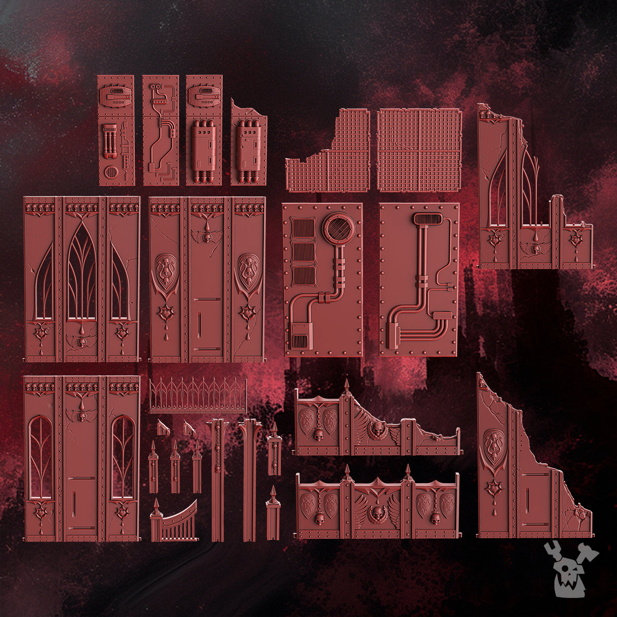 CRIMSON WINGS MODULAR TERRAIN by DakkaDakka Store - Terrain