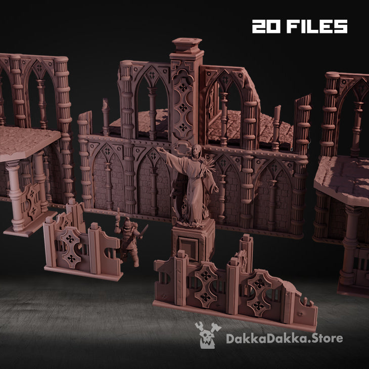 GOTHIC TERRAIN by DakkaDakka Store - Terrain