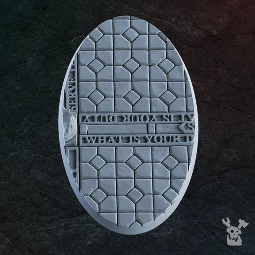 Religious Temple 90x52mm Base