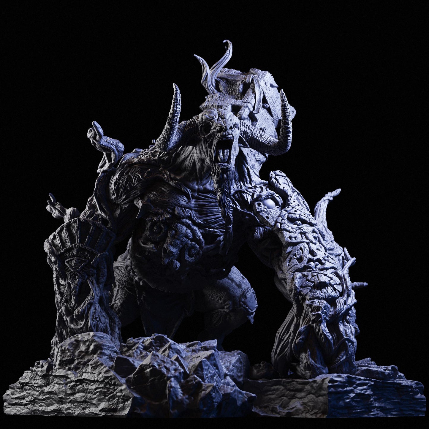 BFG - Ruswa - The Sundered Sentinel | Sculpt | Black forge Games