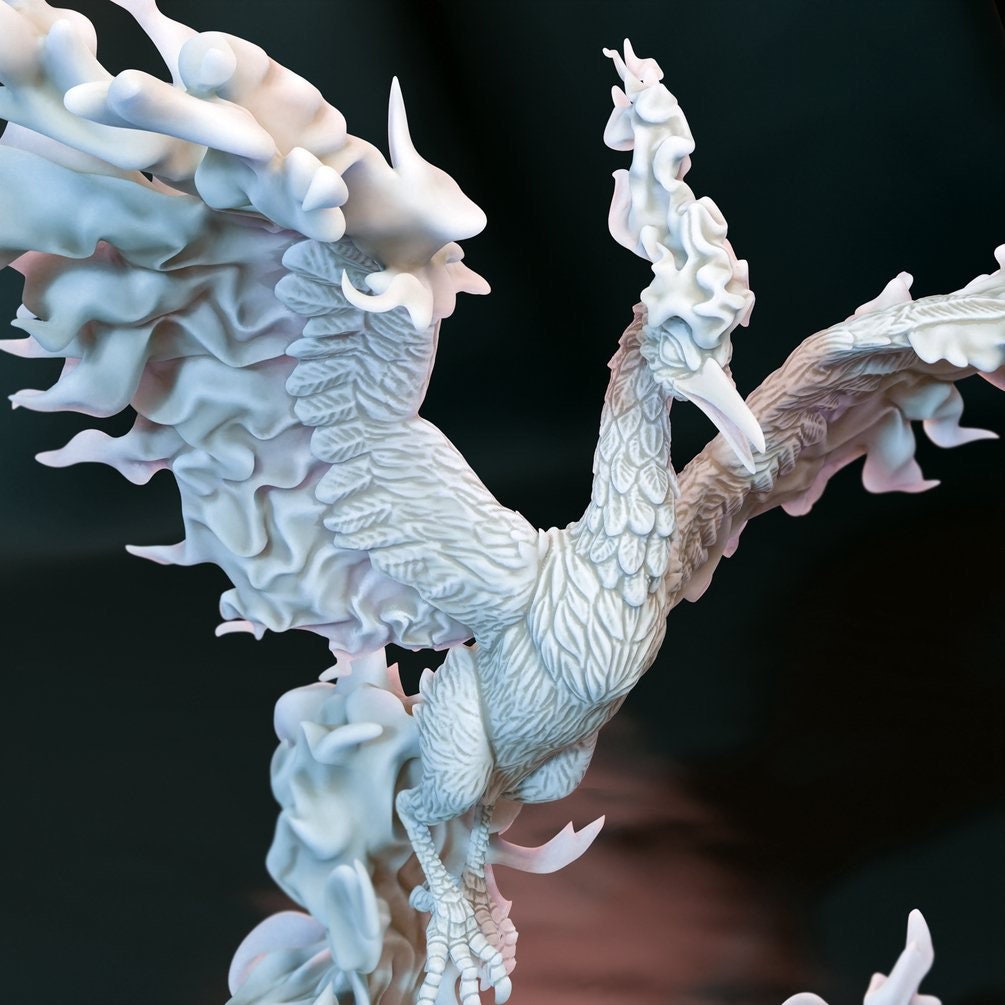Kaijumon Fire Bird/ Tabletop Model / Miniature Figurine | Kaijumon