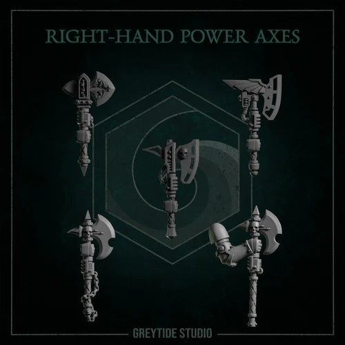 Right-hand grip power axes