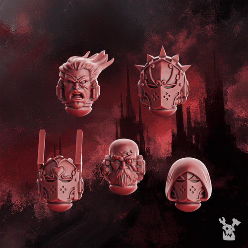 Crimson Wings Heads Set x5 #1