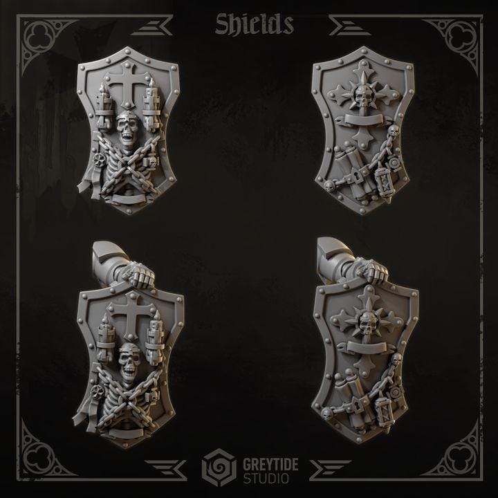 Shields | Eternal Crusaders | Greytide Studio