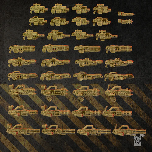 Full Metal Brotherhood Weapons Set x47