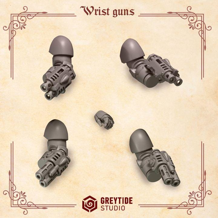 Wrist Guns | Crimson Lords | Greytide Studio