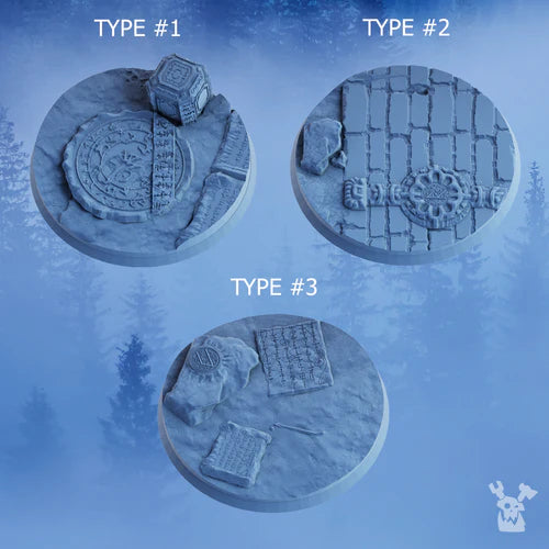 Stormbringers 60mm Base x1 (3 variations)