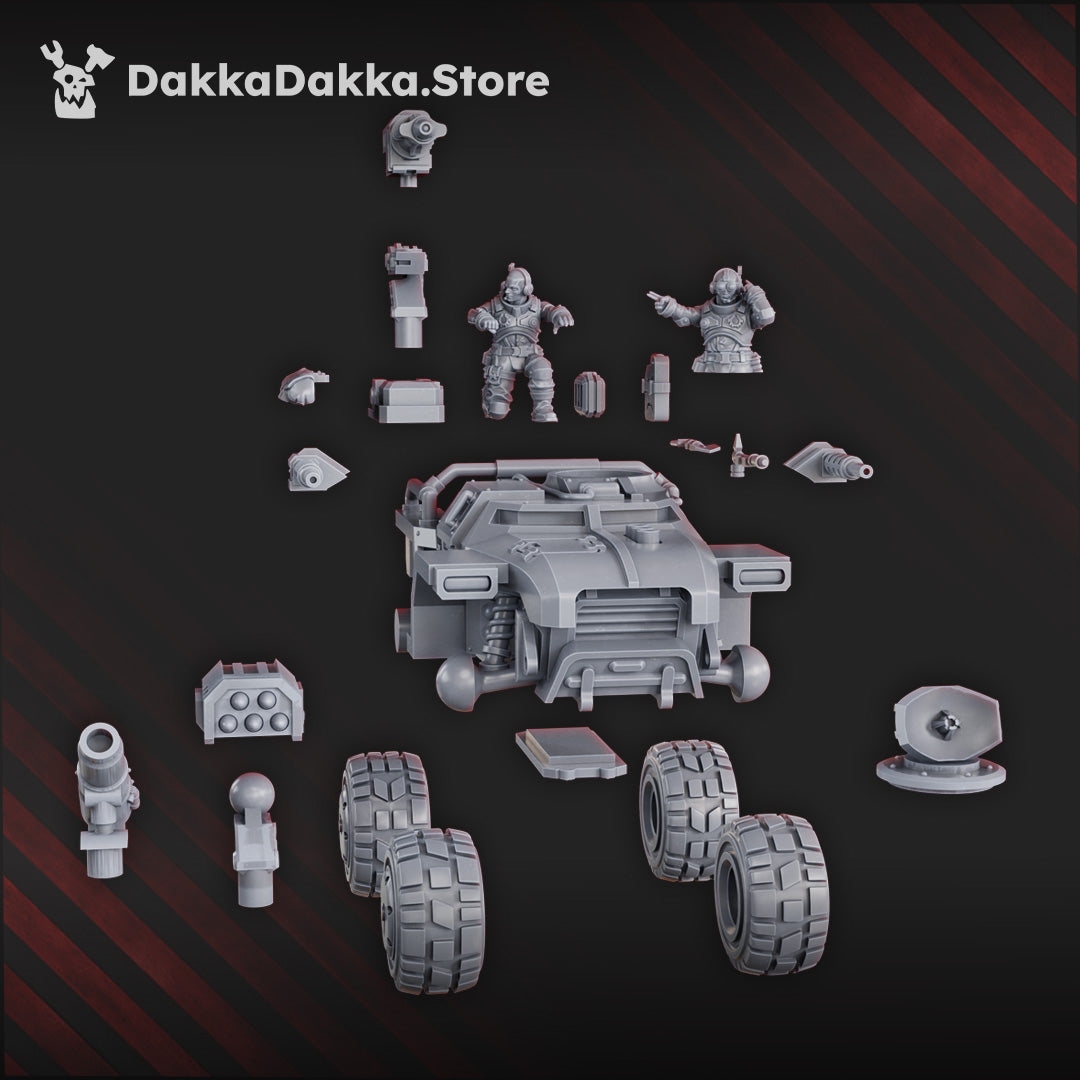 Alternate view of PATROCLUS MOUNTAINRIDER by DakkaDakka Store - Full Miniature / Model