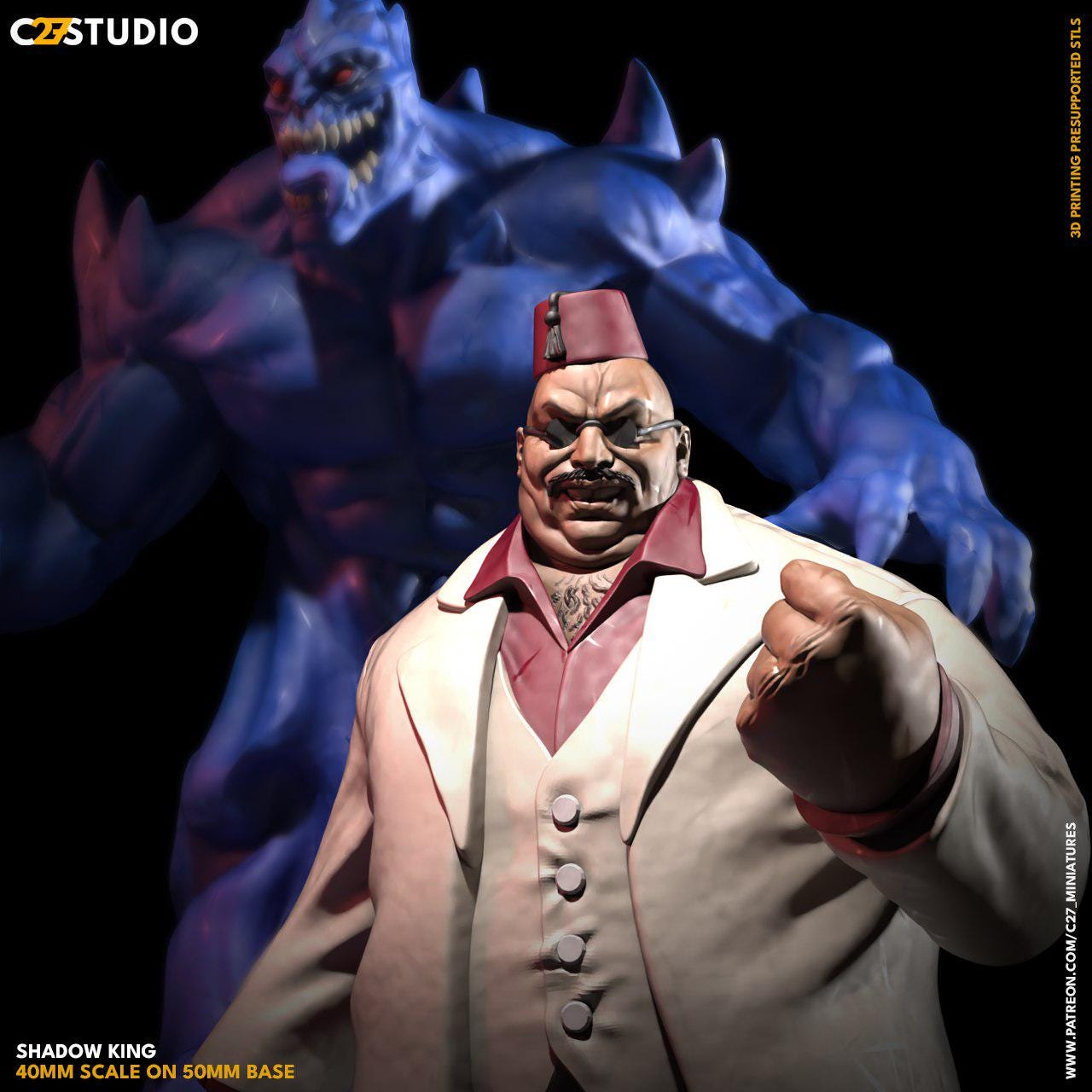 Dusk Deceiver - Crisis Protocol Proxy - Marvel Fan Art - 3d Printed TTRPG Miniature