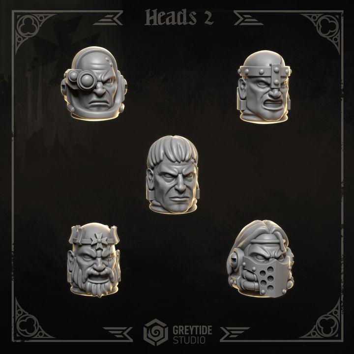 Heads 2 | Eternal Crusaders | Greytide Studio