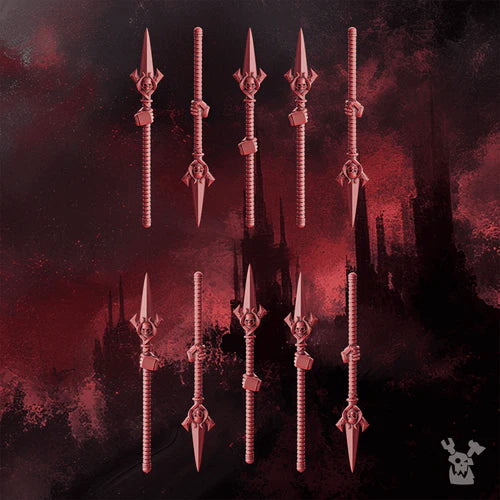 Crimson Wings Spears Set x10