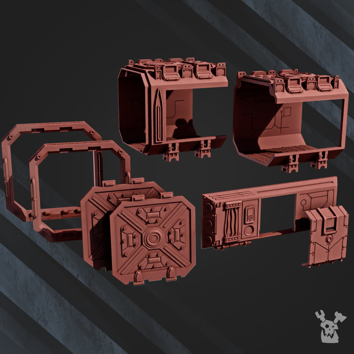 Alternate view of CONTAINER by DakkaDakka Store - Terrain