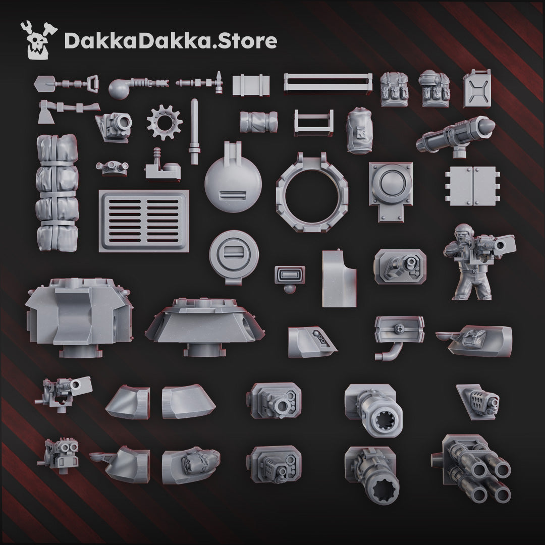 Alternate view of Infantry Fighting Vehicle CMR-31 by DakkaDakka Store - Full Miniature / Model