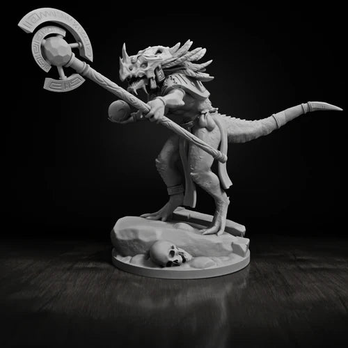 Sunpriest Lizardman 34mm