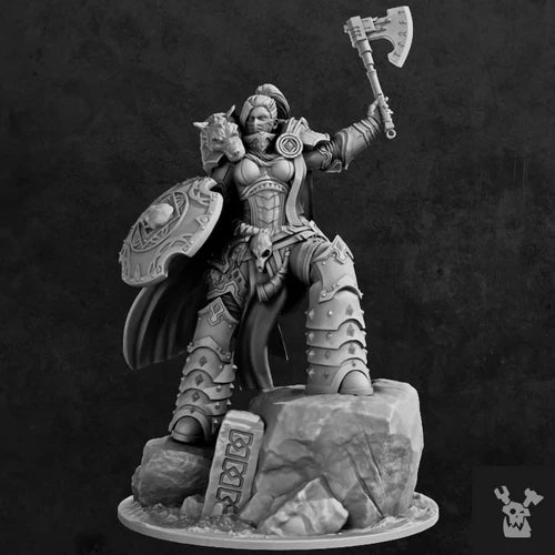 The Wolf Queen (true scale)