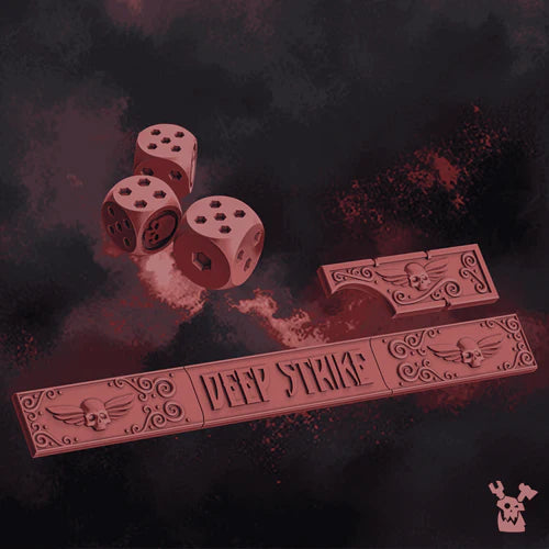 CRIMSON WINGS GAUGE AND DICE