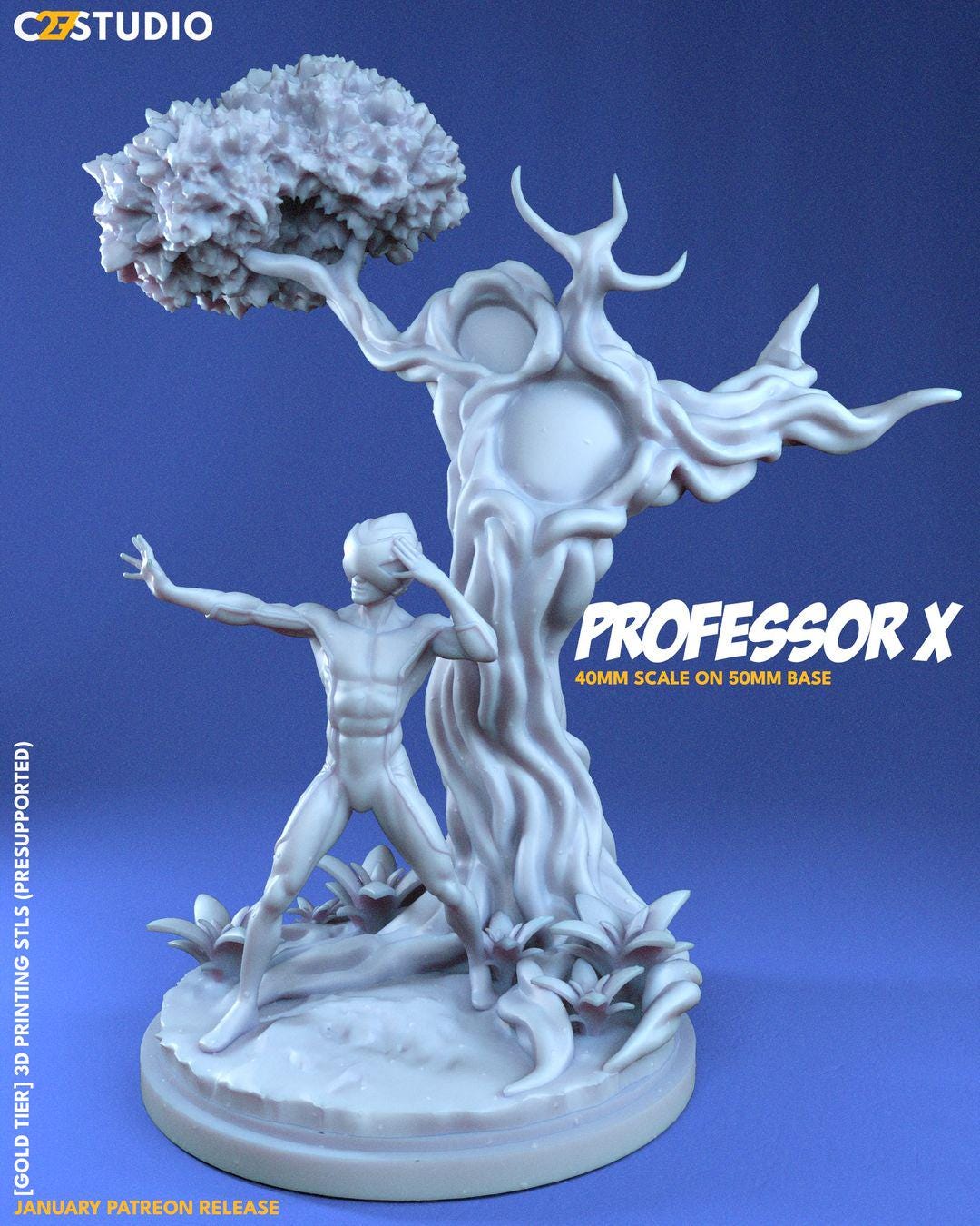 X Mentalist - Crisis Protocol Proxy - Marvel Fan Art - 3d Printed TTRPG Miniature