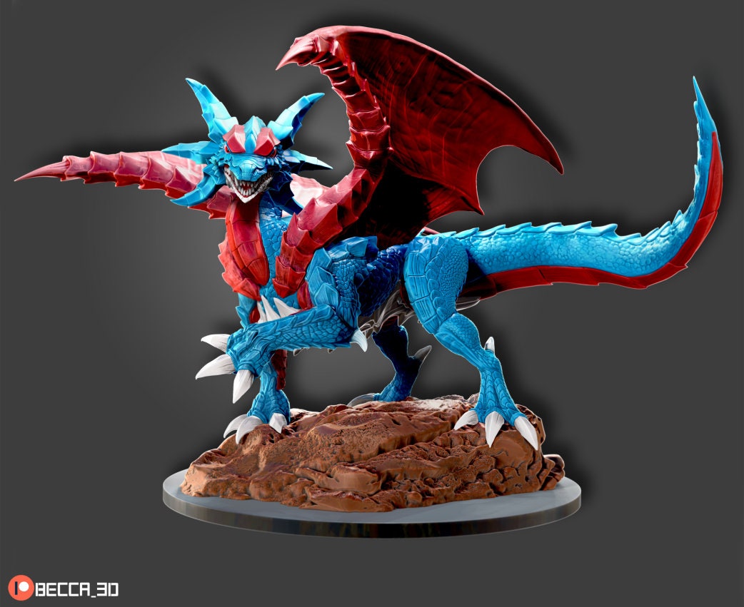 Kaijumon Sky Dragon/ Tabletop Model / Miniature Figurine | Kaijumon