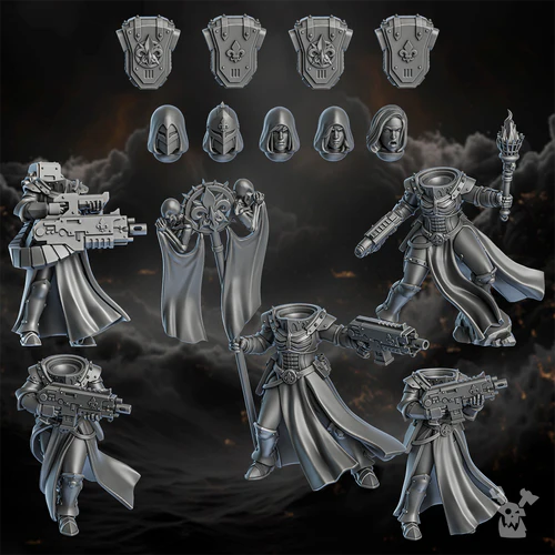 Sisters of Minor Guilt Squad x5 (heavy fusegun, pose 2)