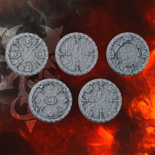 Legion of Indivisible 32mm Bases Set x5 #3