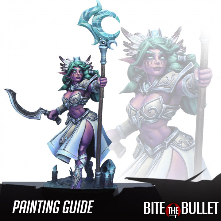 PDF Only Painting Guide Tiana the Sorceress Night Elf