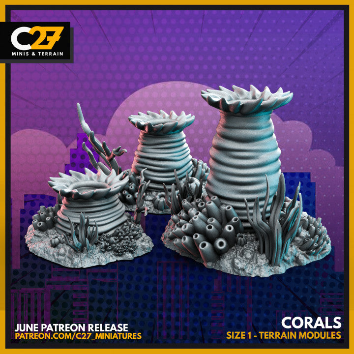 Underwater City Coral Modules