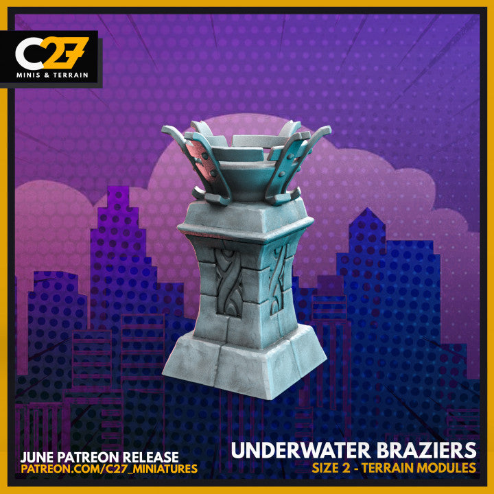 Underwater City Brazier