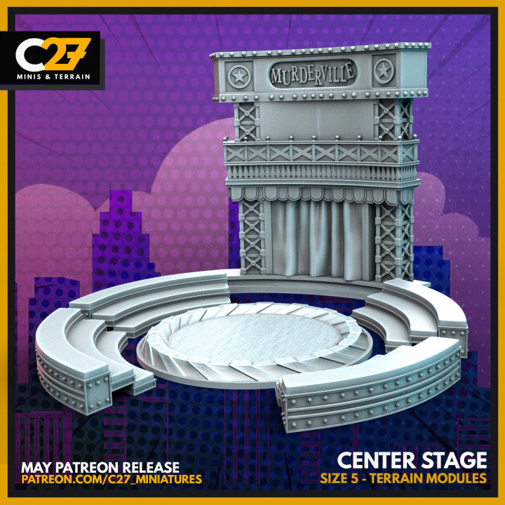 Murderville Center Stage