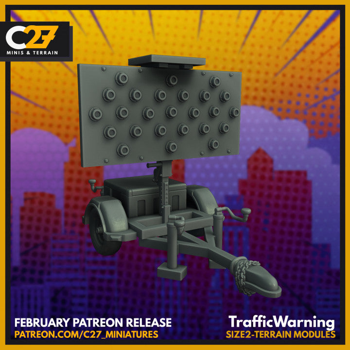 Traffic Warning Machinery