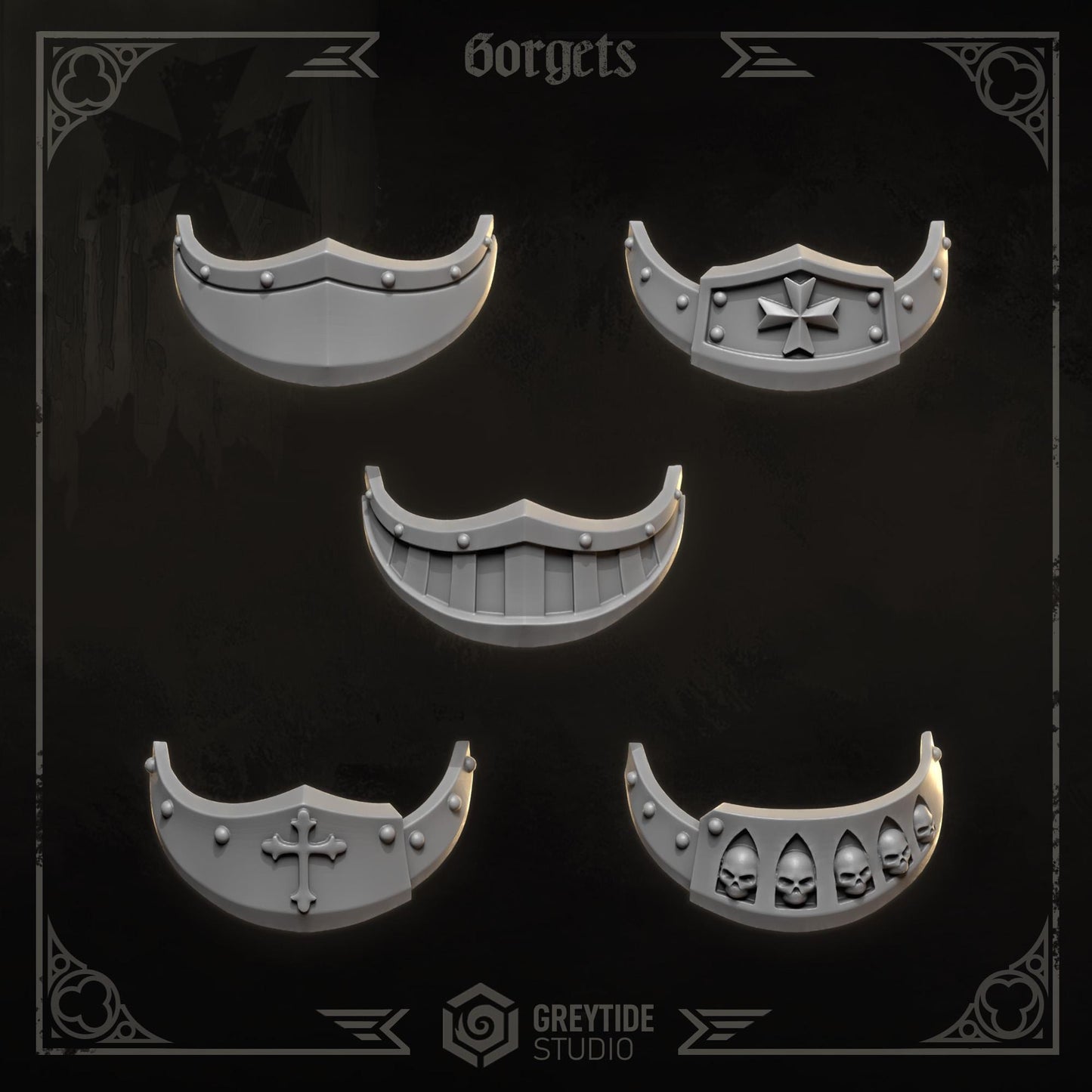 Gorgets | Eternal Crusaders | Greytide Studio