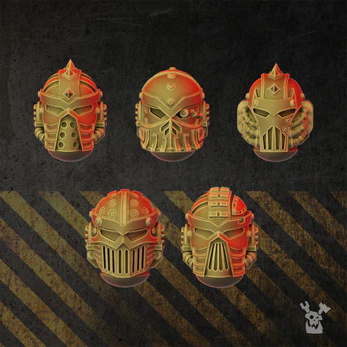 Full Metal Brotherhood Heads Set #2