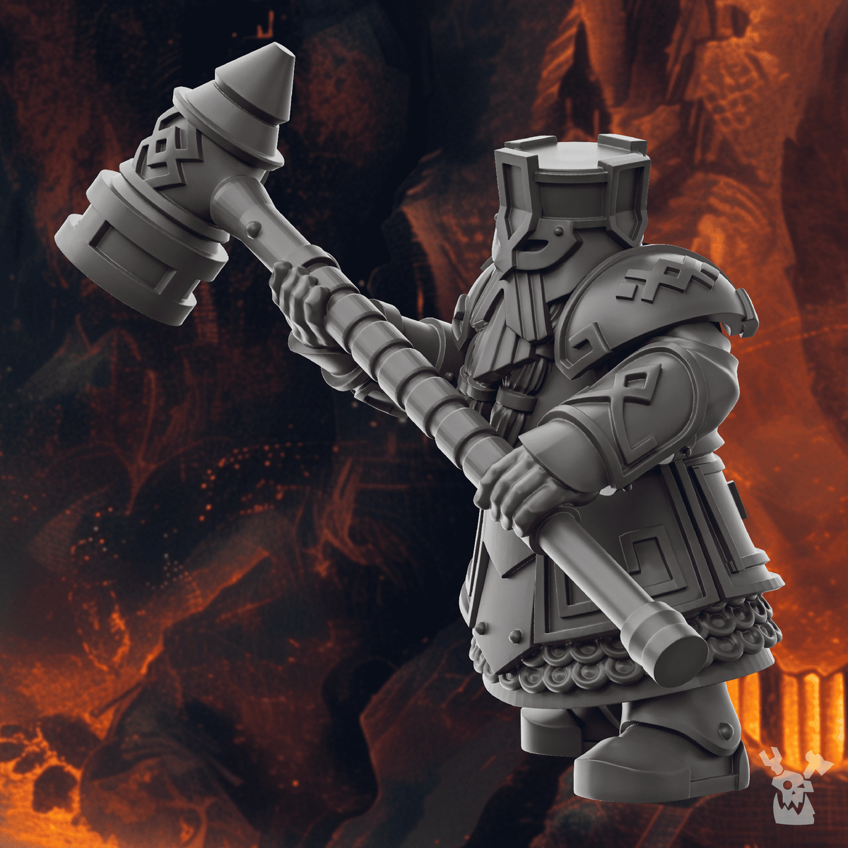 Alternate view of GRIMWORLD: BATTLE FOR UNDERHOLME PROMO MODELS (STEELHILL DWARFS) by DakkaDakka Store - Full Miniature /…