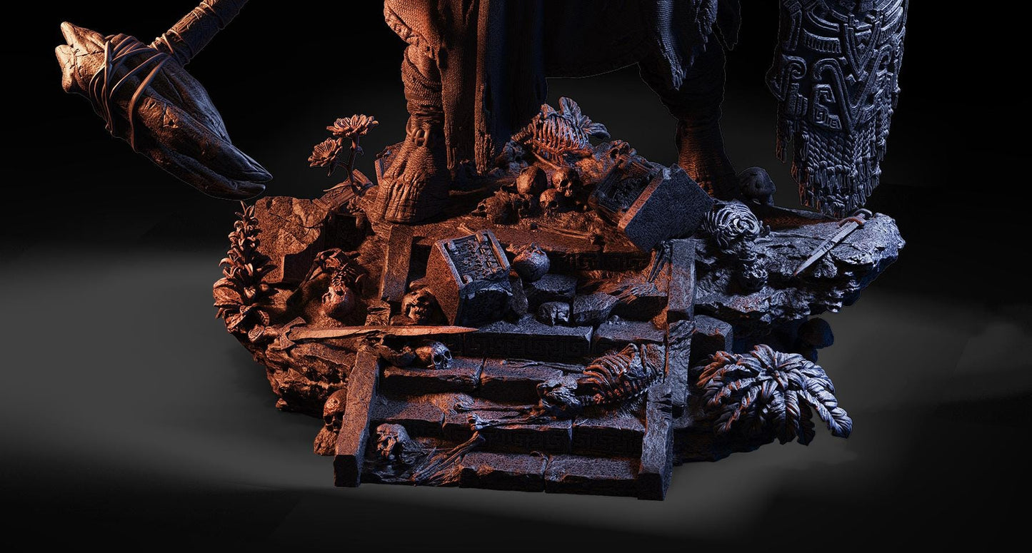 BFG - Nkosi Skeleton Base | Sculpt | Black forge Games