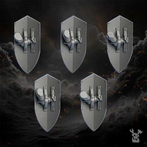 Sisters of Redemption Shields x5