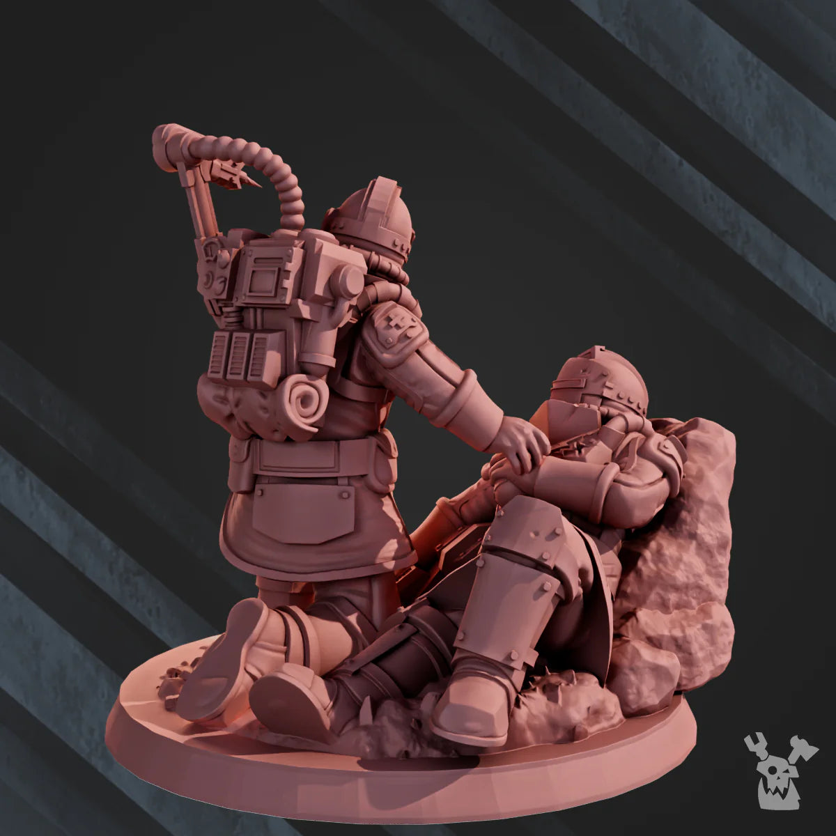 DRAMATIC POSE MEDIC