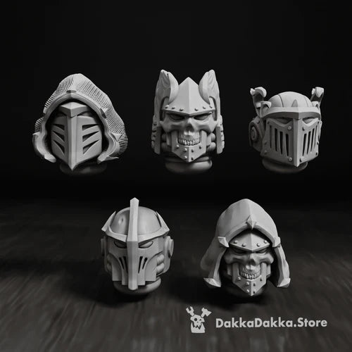 Fallen Lions Head Bits Set x5