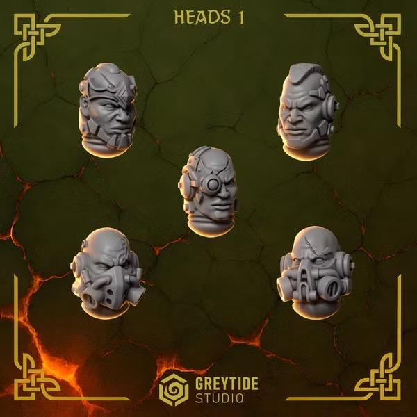 Anvil Warden heads 1 by Greytide Studio