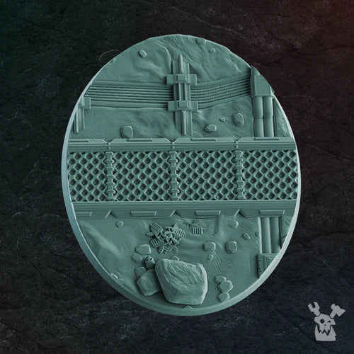 War Field Theme 120x92mm Base