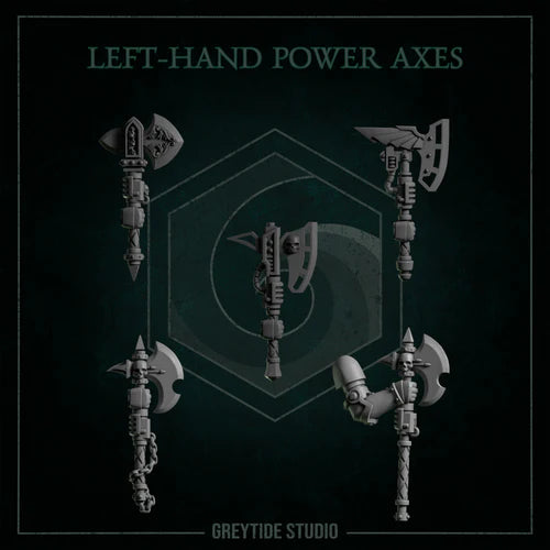 Left-hand grip power axes